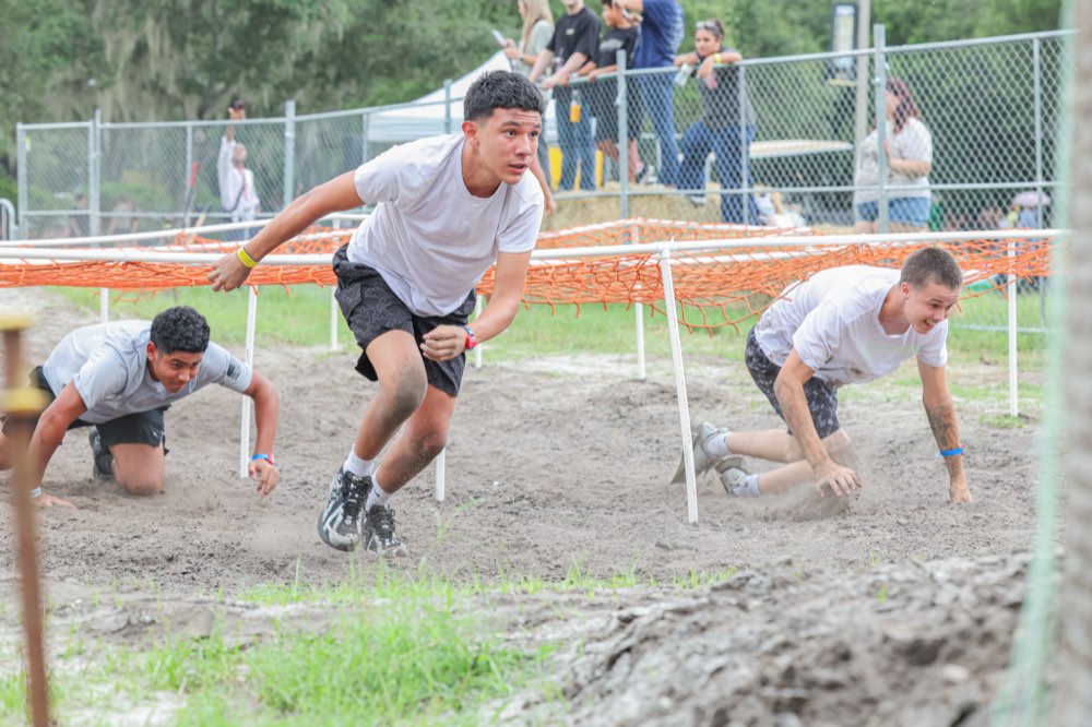 Crawling through the mud